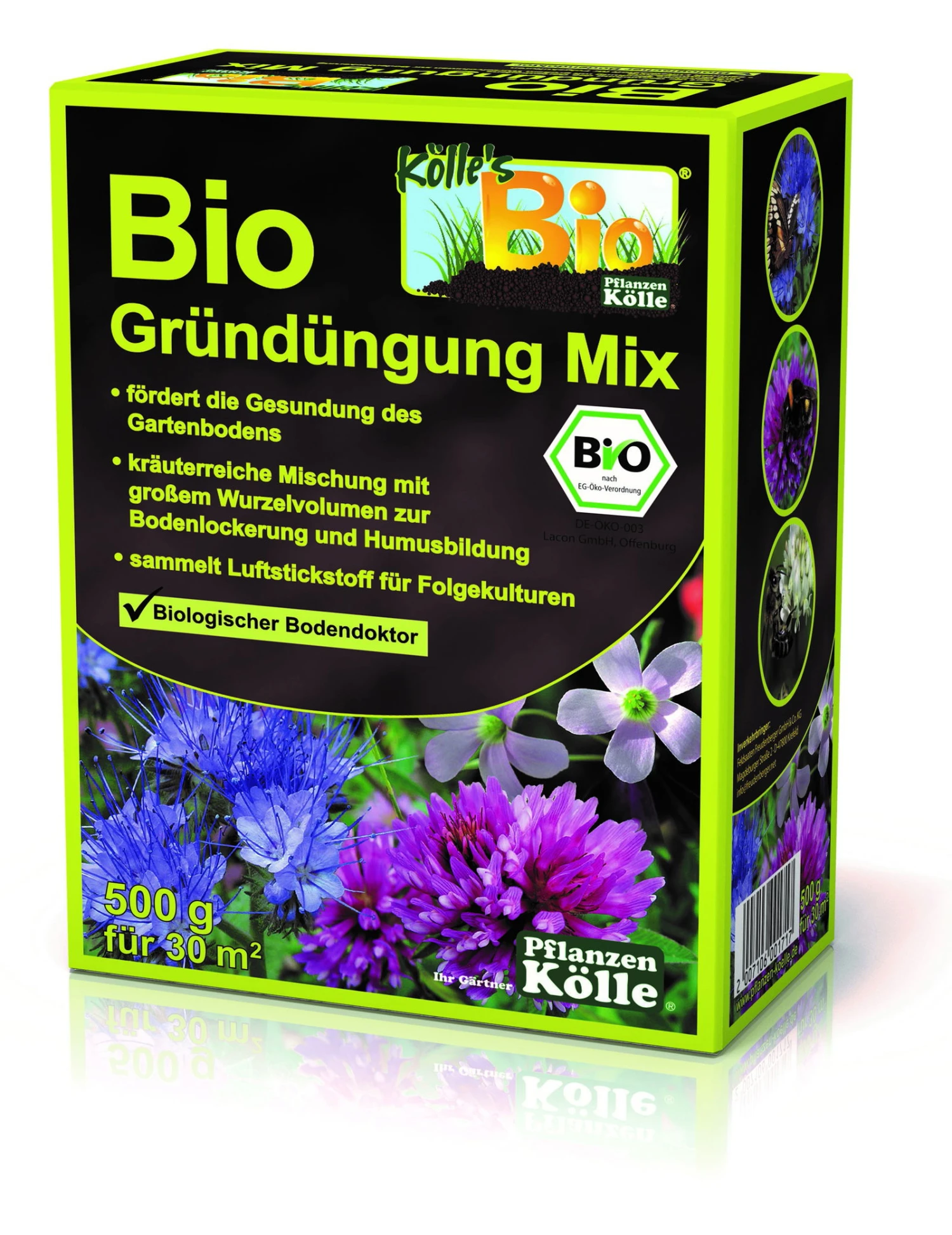Kölle Bio Gründüngung Mix Huminator 0,5 Kg Faltschachtel 1 Kölle Bio Gründüngung Mix Huminator 0,5 Kg Faltschachtel