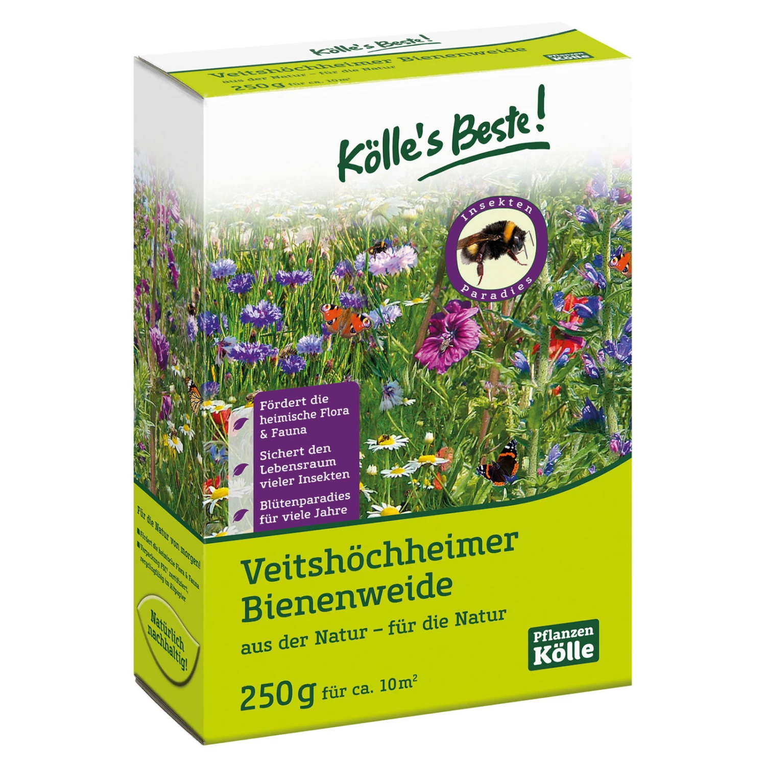 Kölle's Beste Samenmischung, Veitshöchheimer Bienenweide, 250 G 1 Kölle's Beste Samenmischung, Veitshöchheimer Bienenweide, 250 G