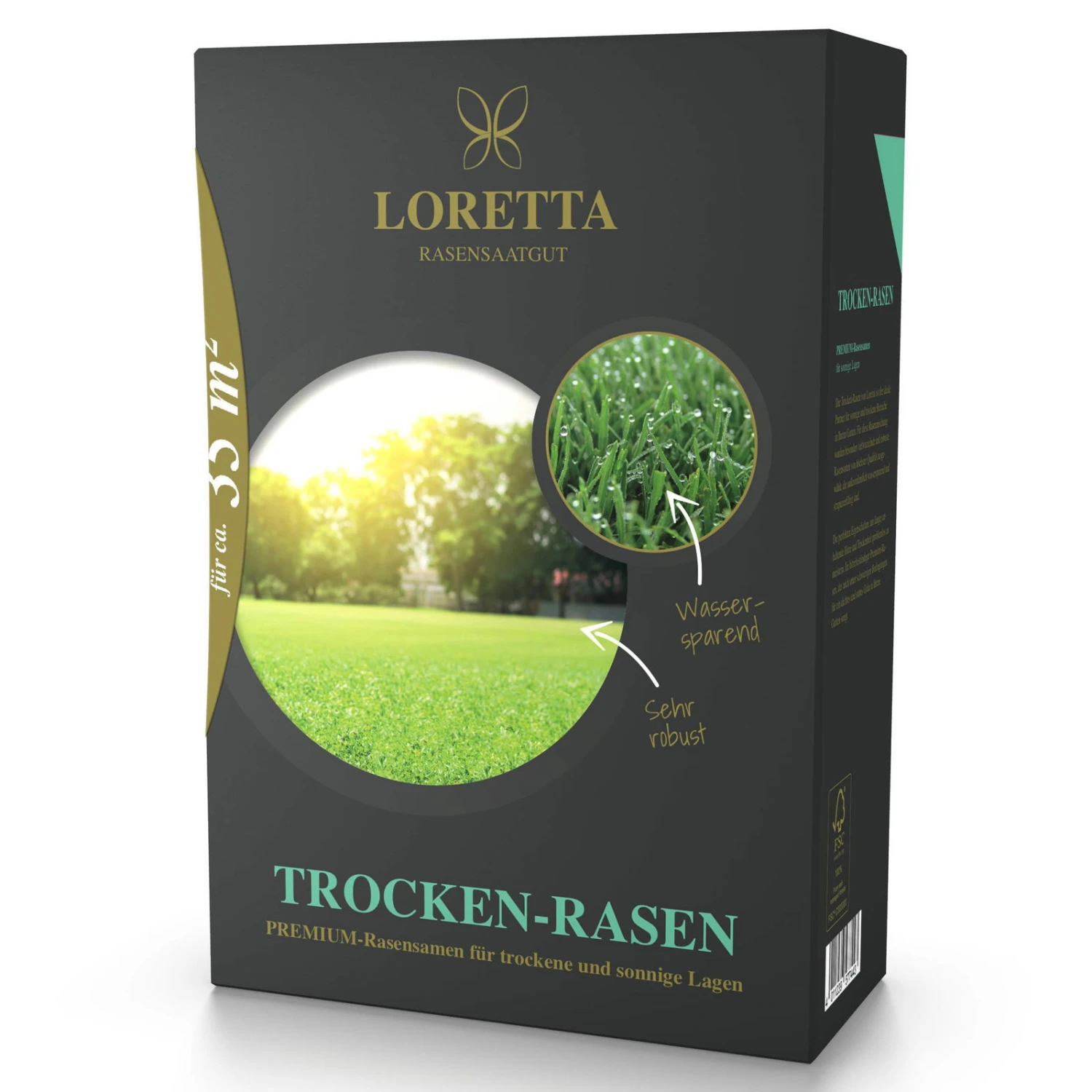 Rasensamen, Trocken-Rasen, Mantelsaat Vital 1 Rasensamen, Trocken-Rasen, Mantelsaat Vital