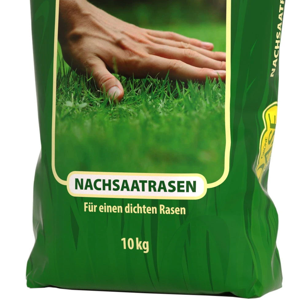 Rasensamen 'Nachsaat' Samenmischung, 10 Kg 2 Rasensamen 'Nachsaat' Samenmischung, 10 Kg – Bild 2