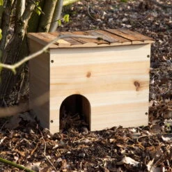 Igelschlafhaus, Natur, Holz 9 Igelschlafhaus, Natur, Holz -Bio Pflanzen Verkauf 0910101370 Igelschlafhaus aus FSC 4 96557