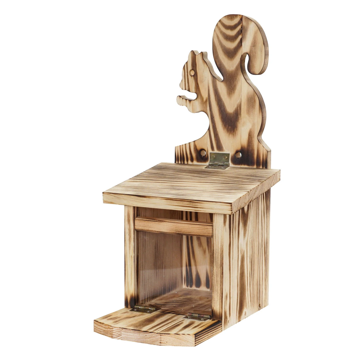 Kiefer-Eichhörnchen-Futterstation, 39 X 18 X 25 Cm 1 Kiefer-Eichhörnchen-Futterstation, 39 X 18 X 25 Cm