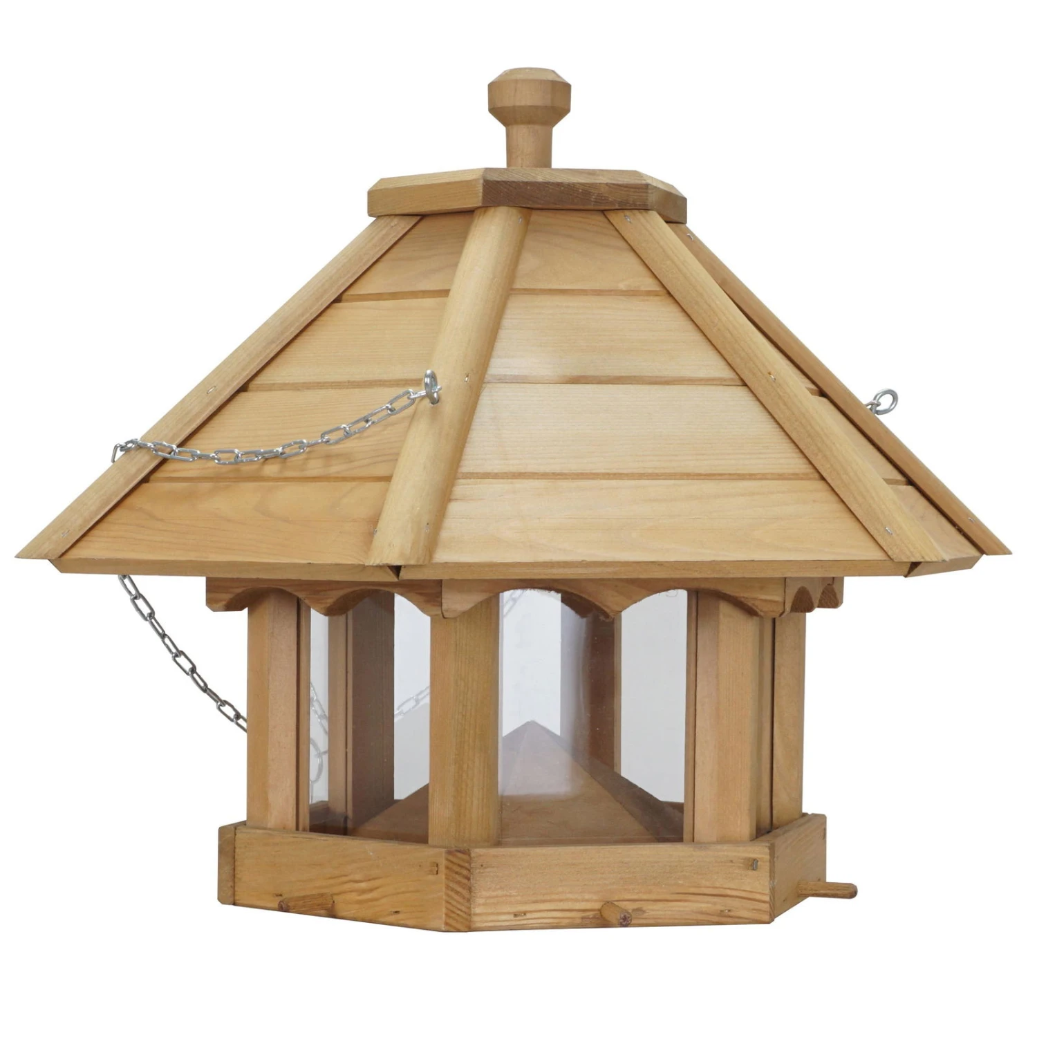 Kölle Vogelhaus, Mit Futtersilo, Kiefernholz, Eichenoptik, 53,5 X 53,5 X Höhe 42 Cm 1 Kölle Vogelhaus, Mit Futtersilo, Kiefernholz, Eichenoptik, 53,5 X 53,5 X Höhe 42 Cm