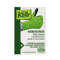 Kölle Arbeitshandschuhe "Esko" Gr. 10, Schwarz, Mit Fingerschutz -Bio Pflanzen Verkauf 0910703029 Koelle Arbeitshandschuh Esko Gr10 schwarz mit Fingerschutz 2 16789