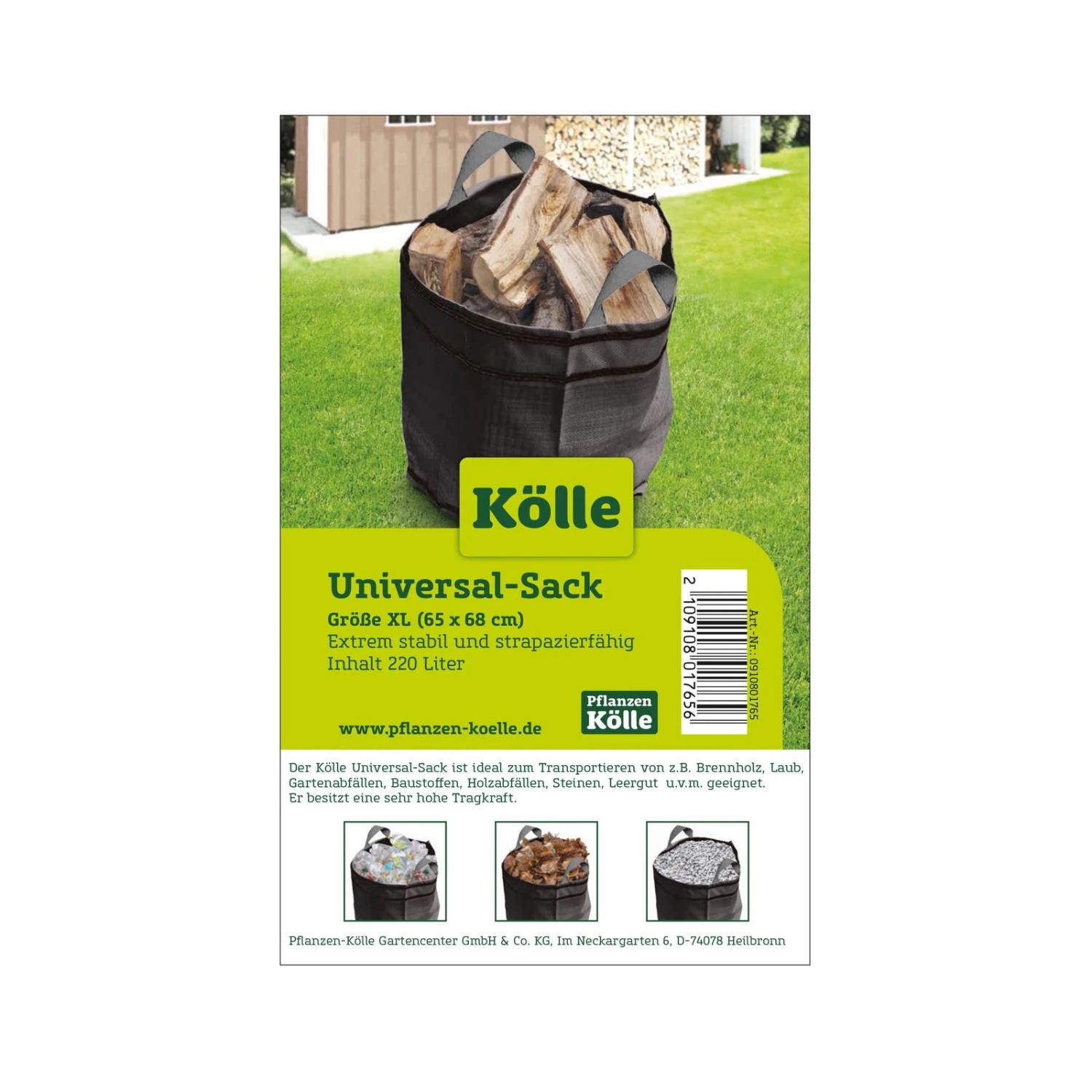 Kölle Laubsack, Extrem Stabil Und Strapazierfähig 1 Kölle Laubsack, Extrem Stabil Und Strapazierfähig