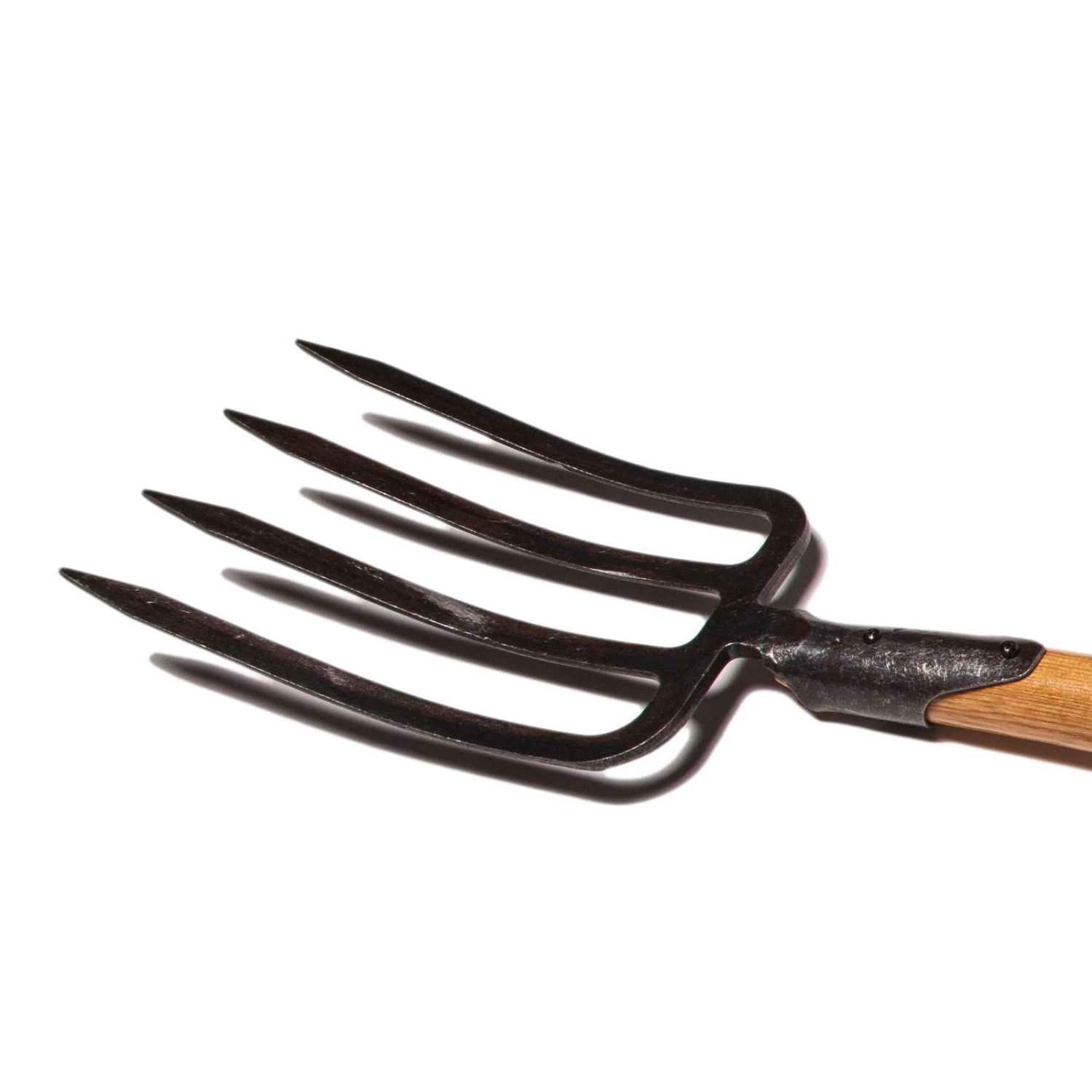Krumpholz Spatengabel Mit Federdülle Und 4 Zinken, Mit Eschen-T-Stiel 2 Krumpholz Spatengabel Mit Federdülle Und 4 Zinken, Mit Eschen-T-Stiel – Bild 2