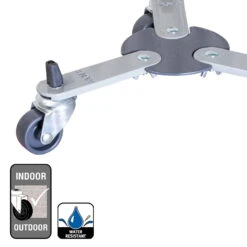 Multi Roller Sun City, Tragkraft 75 Kg, Stahl, Ca. 6 X 26,5-37,5 Cm -Bio Pflanzen Verkauf 0920600493 multi roller suncity small 5 116675