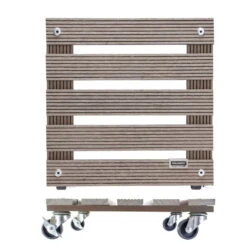 Multi Roller WPC, Tragkraft 80 Kg, Ca. 7 X 29 X 29 Cm -Bio Pflanzen Verkauf 0920600506 multi roller wpc taupe 6 116686