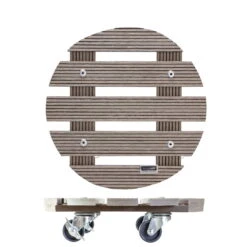 Multi Roller WPC, Tragkraft 100 Kg, Taupe, Ca. 7 X 29 X 29 Cm -Bio Pflanzen Verkauf 0920600507 multi roller wpc taupe 6 116692