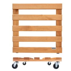 Multi Roller, Tragkraft 120 Kg, Hellbraun, Ca. 10 X 38 X 38 Cm -Bio Pflanzen Verkauf 0920600514multi roller kiefer kastanie 6 116710