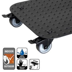 Pflanzenroller 'Alaska', Tragkraft 150 Kg, Anthrazit, Alu, 7 X 29 X 29 Cm 8 Pflanzenroller 'Alaska', Tragkraft 150 Kg, Anthrazit, Alu, 7 X 29 X 29 Cm -Bio Pflanzen Verkauf 0920600517 pflanzenroller alaska 5 116723