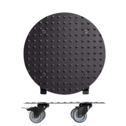 Pflanzenroller 'Alaska', Tragkraft 150 Kg, Anthrazit, Alu, 7 X 30 X 30 Cm -Bio Pflanzen Verkauf 0920600518 pflanzenroller alaska 6 116728