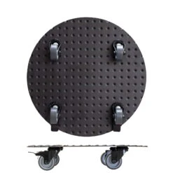 Pflanzenroller 'Alaska', Tragkraft 150 Kg, Anthrazit, Alu, 7 X 38 X 38 Cm -Bio Pflanzen Verkauf 0920600519 pflanzenroller alaska 1 116739