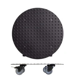 Pflanzenroller 'Alaska', Tragkraft 150 Kg, Anthrazit, Alu, 7 X 38 X 38 Cm -Bio Pflanzen Verkauf 0920600519 pflanzenroller alaska 6 116734