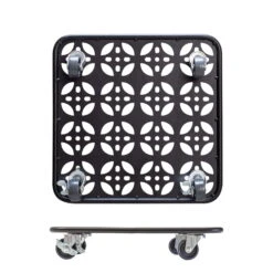 Pflanzenroller GH0936/0937, Tragkraft 80 Kg, Schwarz, Ø 30 Cm -Bio Pflanzen Verkauf 0920600521 pflanzenroller 1 116751