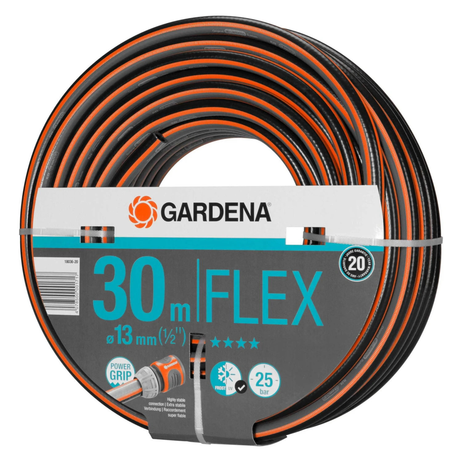 Comfort Flex Gartenschlauch, Gardena, Länge 30 M, Ø 13 Mm 1 Comfort Flex Gartenschlauch, Gardena, Länge 30 M, Ø 13 Mm