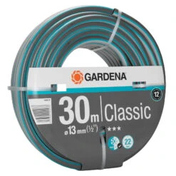 PVC-Gartenschlauch Von Gardena, Druckfest, Formstabil, Länge 30 M, Ø 13 Mm -Bio Pflanzen Verkauf 0930200405 Classic Schlauch 13mm 12 30m ohne Systemteile 2 61616