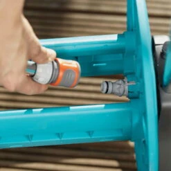 Schlauchwagen AquaRoll S, Gardena, Schlauchlängen Bis 15 M 15 Schlauchwagen AquaRoll S, Gardena, Schlauchlängen Bis 15 M -Bio Pflanzen Verkauf 0930200441 Schlauchwagen Aqua Roll S Set kpl mit 20m Schlauch und Systemteilen 7 61594