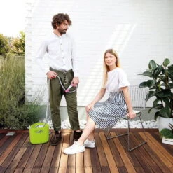 Aquapop Mit Selbstaufdehnbarem Schlauch, 5-15m, Lime, Kunststoff / Polyester -Bio Pflanzen Verkauf 0930200477 Aquapop mit 5 15m selbstaufdehnbarem Schlauch Lime 2 58930