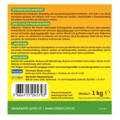 Solabiol Bio-Baumwundverschluss, 1 Kg -Bio Pflanzen Verkauf 0950200801 Solabiol Bio Baumwundverschluss 1Kg 110516