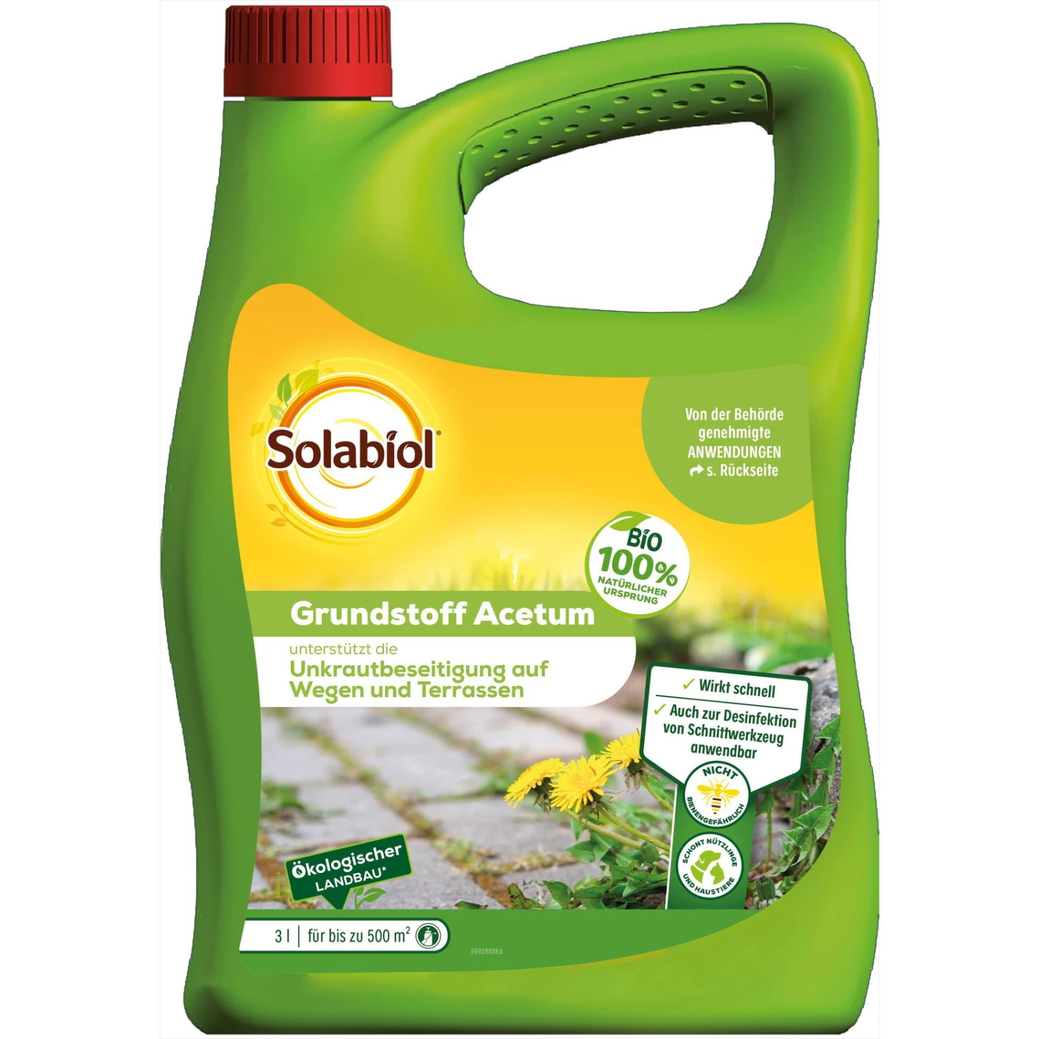 Grundstoff Acetum, Solabiol®, 3 Liter 1 Grundstoff Acetum, Solabiol®, 3 Liter