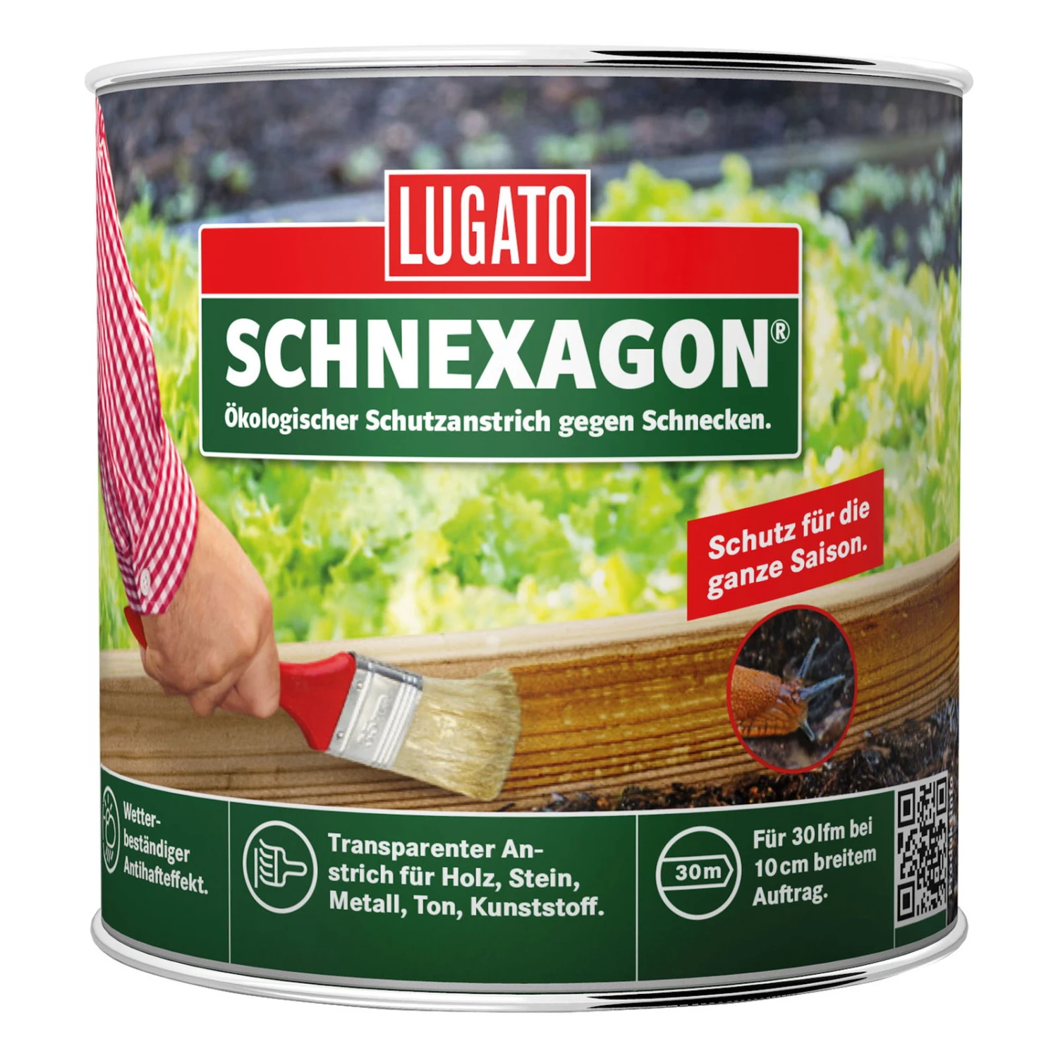 Schnexagon, Anstrich Gegen Schnecken, 375 Ml 1 Schnexagon, Anstrich Gegen Schnecken, 375 Ml