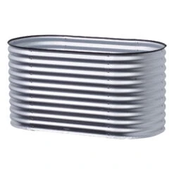 Hochbeet 'Welle', Oval, Mit Kantenschutz