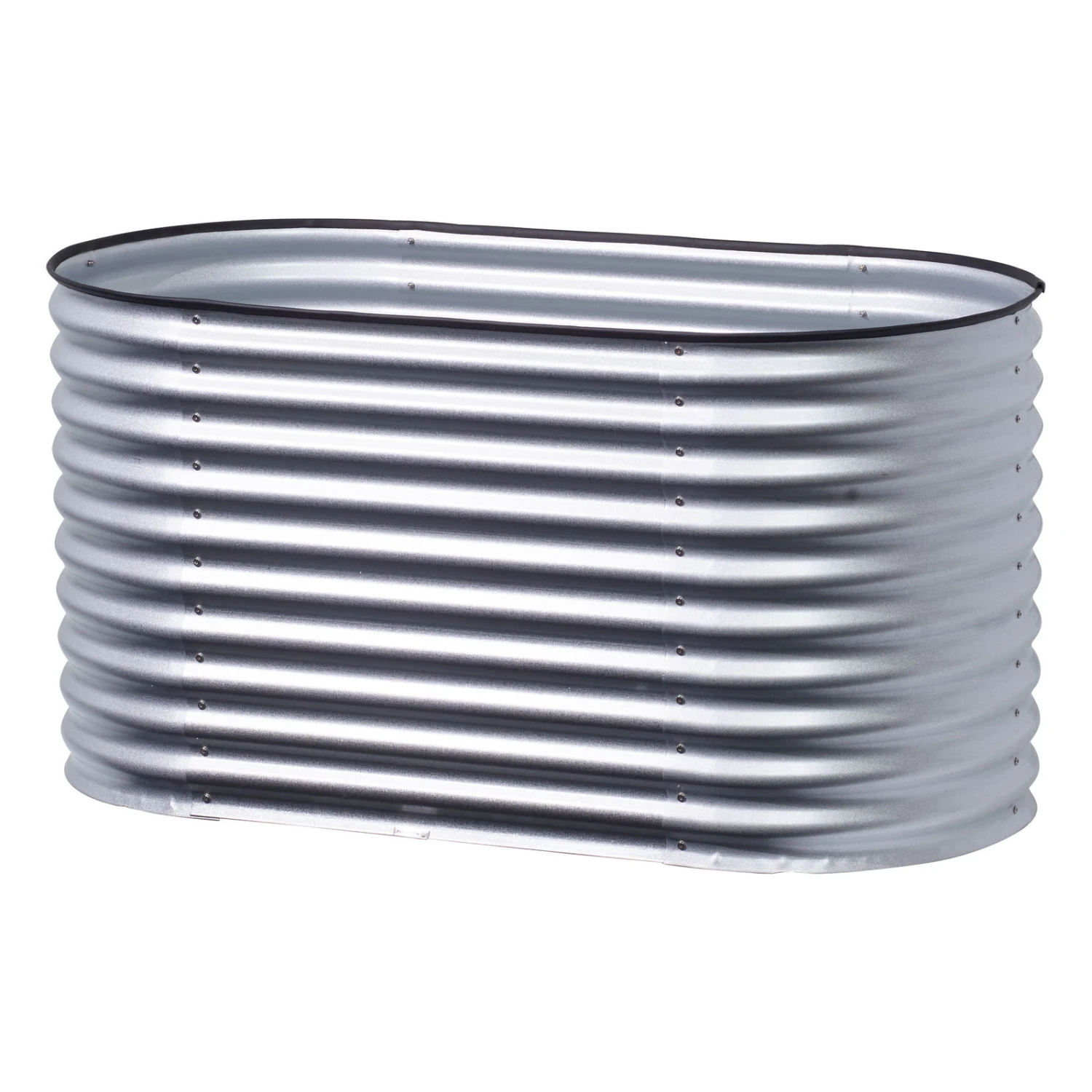 Hochbeet 'Welle', Oval, Mit Kantenschutz 1 Hochbeet 'Welle', Oval, Mit Kantenschutz