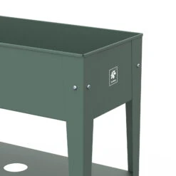 Hochbeet Urban Garden Trolley, Grün, 75 X 35 X 80 Cm -Bio Pflanzen Verkauf 0980250161 Urban Garden Trolley auf Raedern Oak Green 3 108096