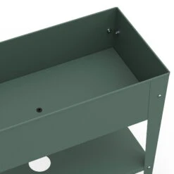 Hochbeet Urban Garden Trolley, Grün, 75 X 35 X 80 Cm -Bio Pflanzen Verkauf 0980250161 Urban Garden Trolley auf Raedern Oak Green 4 108095