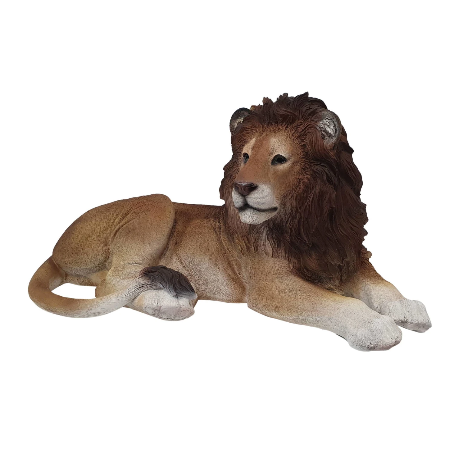 Dekofigur Löwe Liegend, H 50 X B 100 X T 50 Cm 1 Dekofigur Löwe Liegend, H 50 X B 100 X T 50 Cm