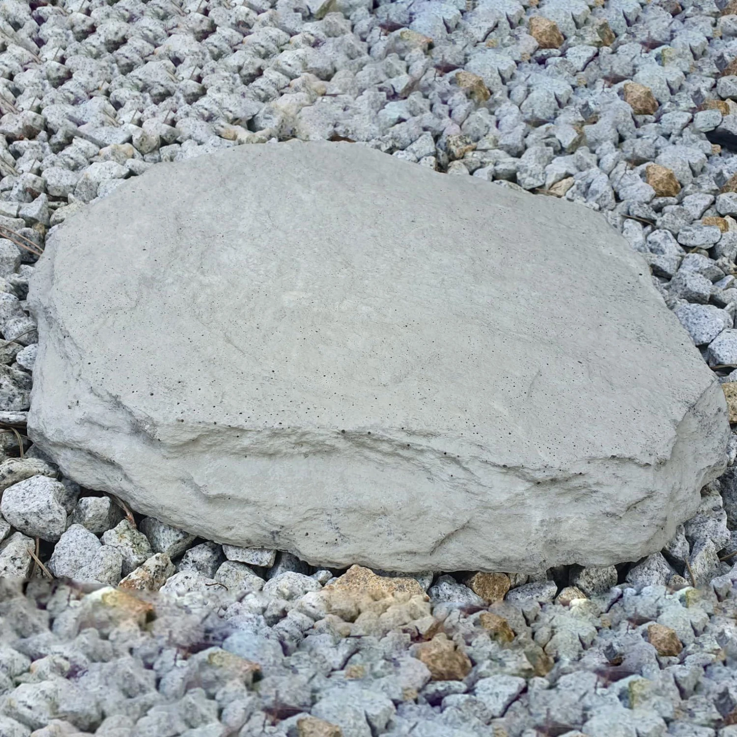 Kölle Beton-Trittstein 'Typ A', Grau, In Natursteinoptik, 42 X 37 X 3 Cm 1 Kölle Beton-Trittstein 'Typ A', Grau, In Natursteinoptik, 42 X 37 X 3 Cm