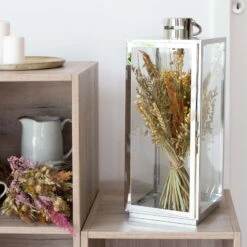 Trockenblumen DIY-Set, Natur, Länge Ca. 60 Cm -Bio Pflanzen Verkauf 1055300013 Trockenblumen DIY Box natur gemischt 100072