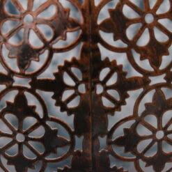 Solarlaterne "Damast", Kupfer, 23 X 22cm -Bio Pflanzen Verkauf 2950100312 Solarlaterne Damast 23x22cm5 65214 1