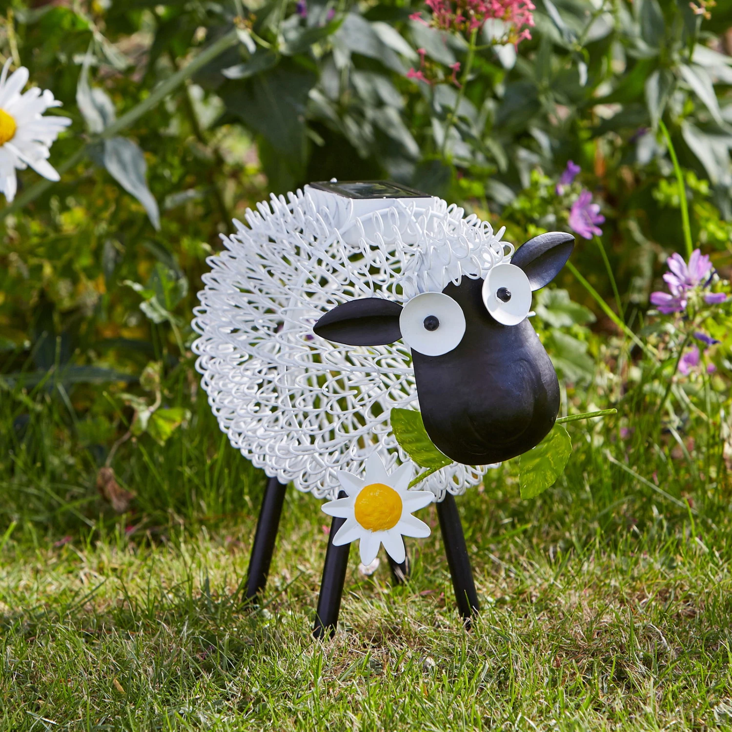 Solarleuchte Schaf Dolly, Ca. 22x26x15cm 1 Solarleuchte Schaf Dolly, Ca. 22x26x15cm