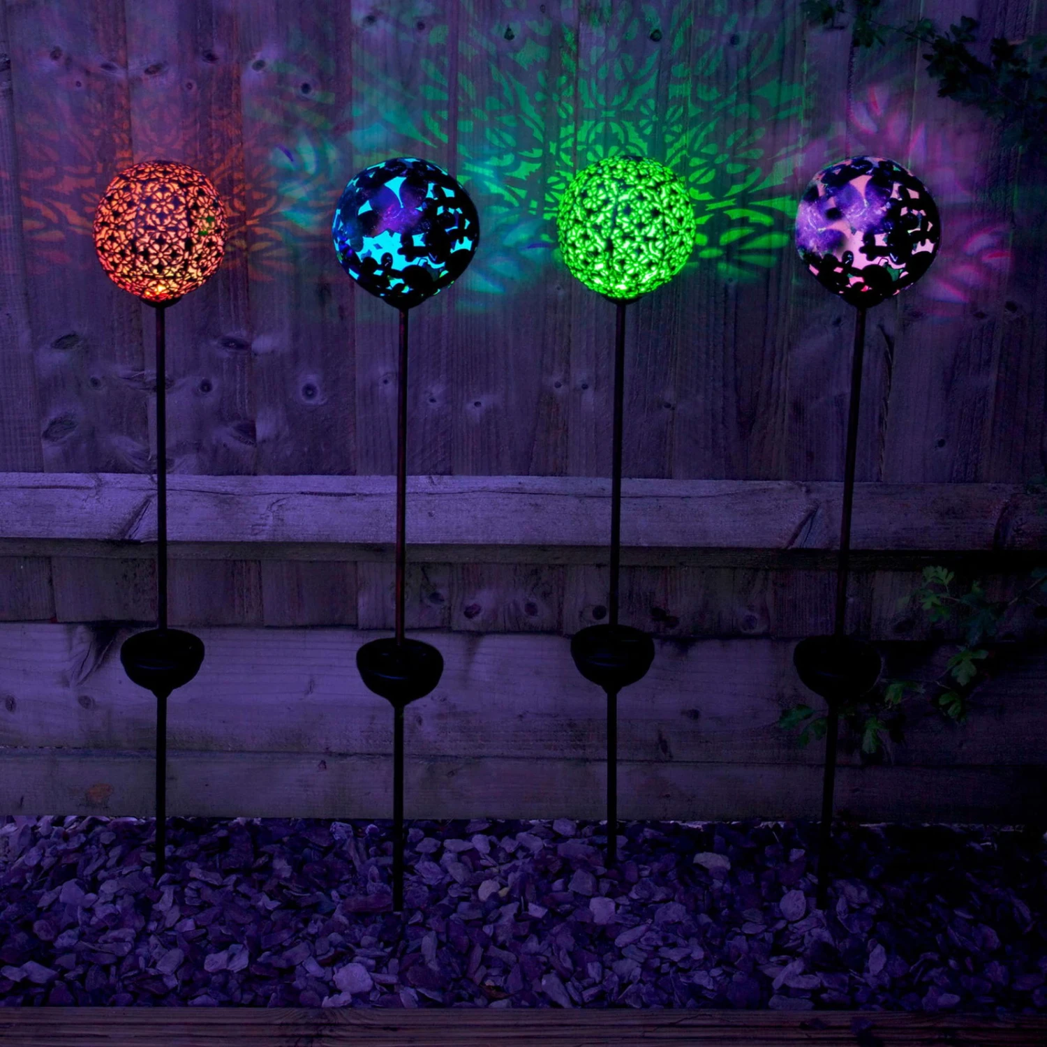 Silhouette Globe, Große Pfahlleuchte, Metall, Schwarz, 83 X 13 Cm 1 Silhouette Globe, Große Pfahlleuchte, Metall, Schwarz, 83 X 13 Cm