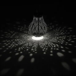 Solarlaterne 'Bulb 16', Petrol, Ø 16 X 20 Cm -Bio Pflanzen Verkauf 2950100663 2950100664 2950100665 Bulb 16 105782 1