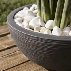 Pflanzschale Graphit Ella Anthrazit 7 Pflanzschale Graphit Ella Anthrazit -Bio Pflanzen Verkauf 3210103482 Pflanzschale Graphit Ella anthrazit 40x16 5cm 14 9l 02 48316