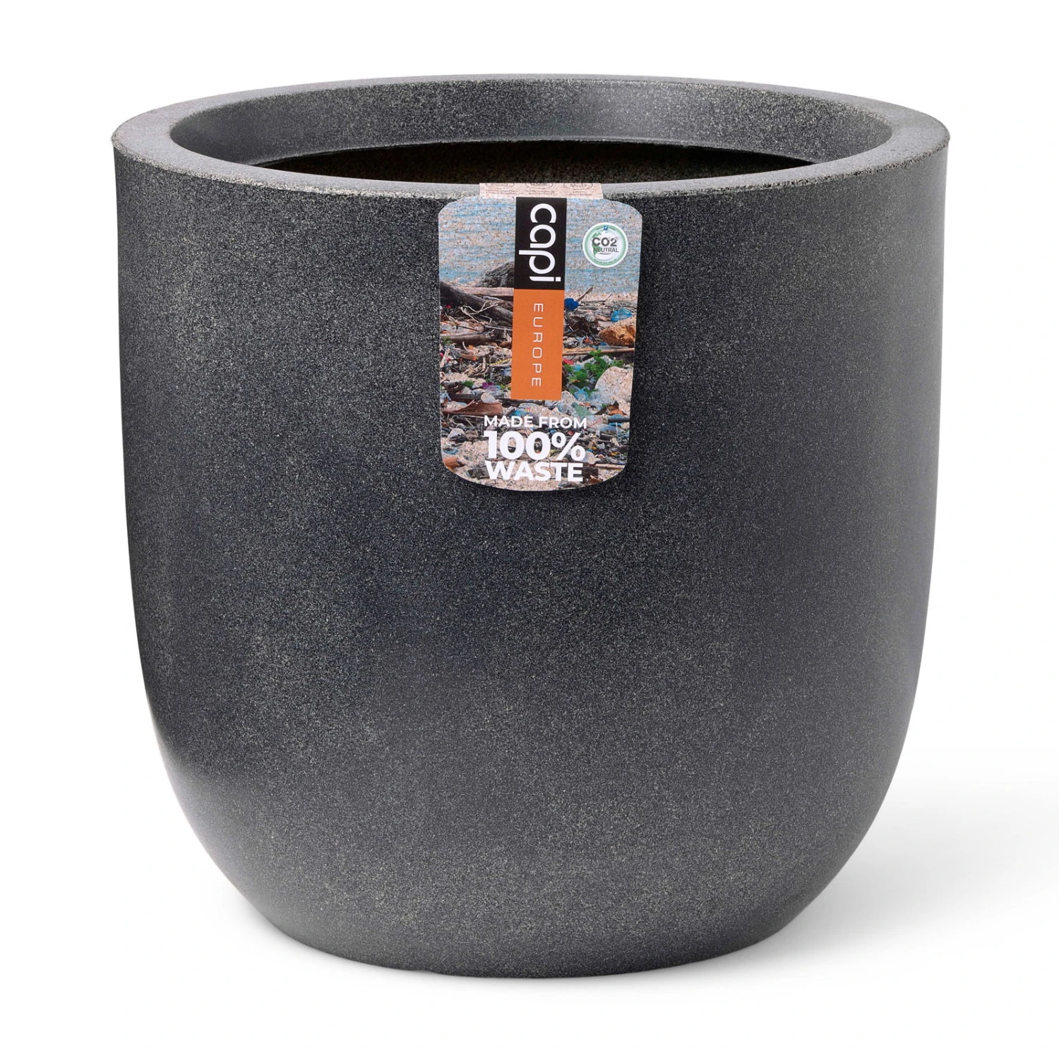Pflanzgefäß 'Smooth', Grau 1 Pflanzgefäß 'Smooth', Grau