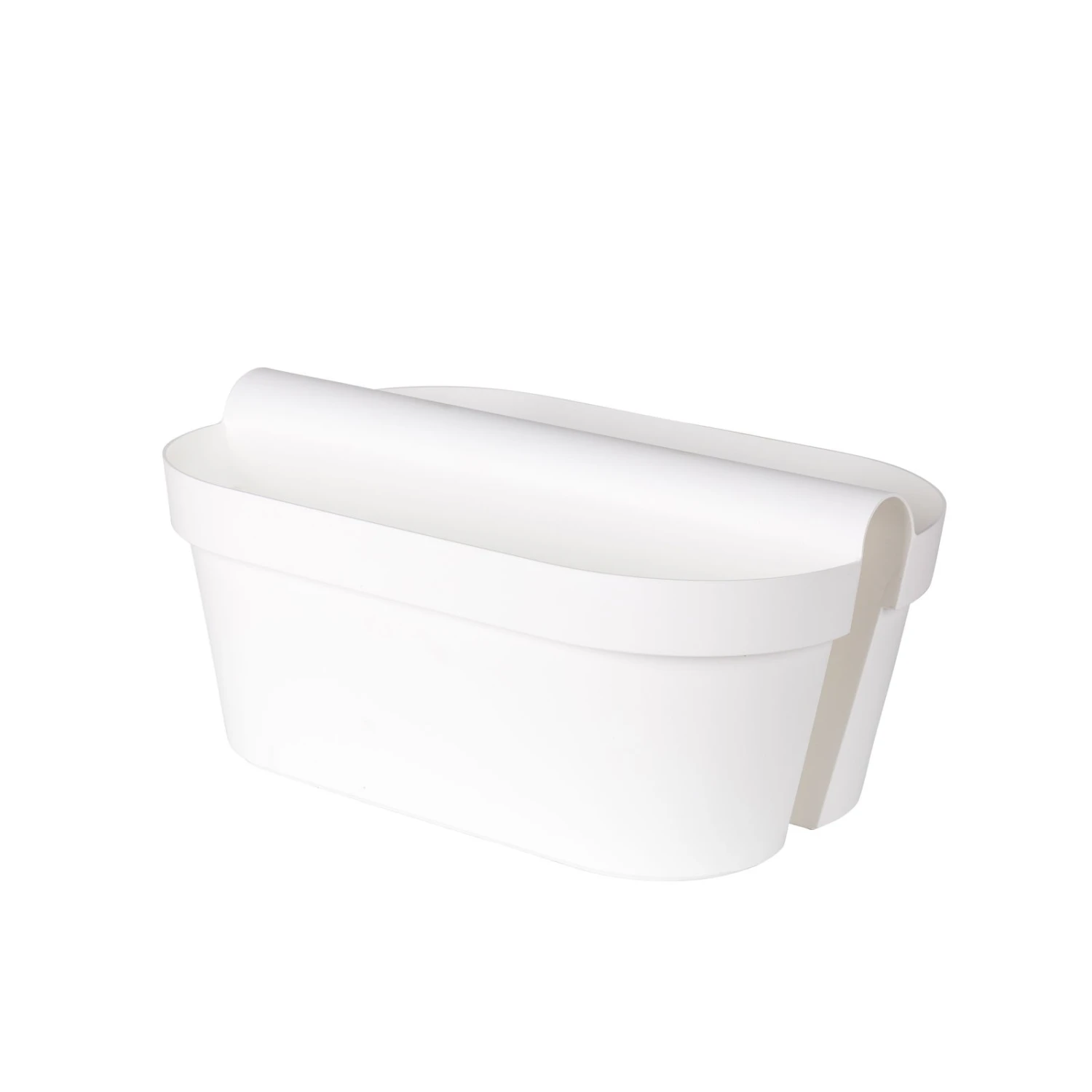 Balkon-Hängekasten „Be Up Duo“ In Der Farbe Weiß, 50 Cm / 18 Liter 1 Balkon-Hängekasten „Be Up Duo“ In Der Farbe Weiß, 50 Cm / 18 Liter