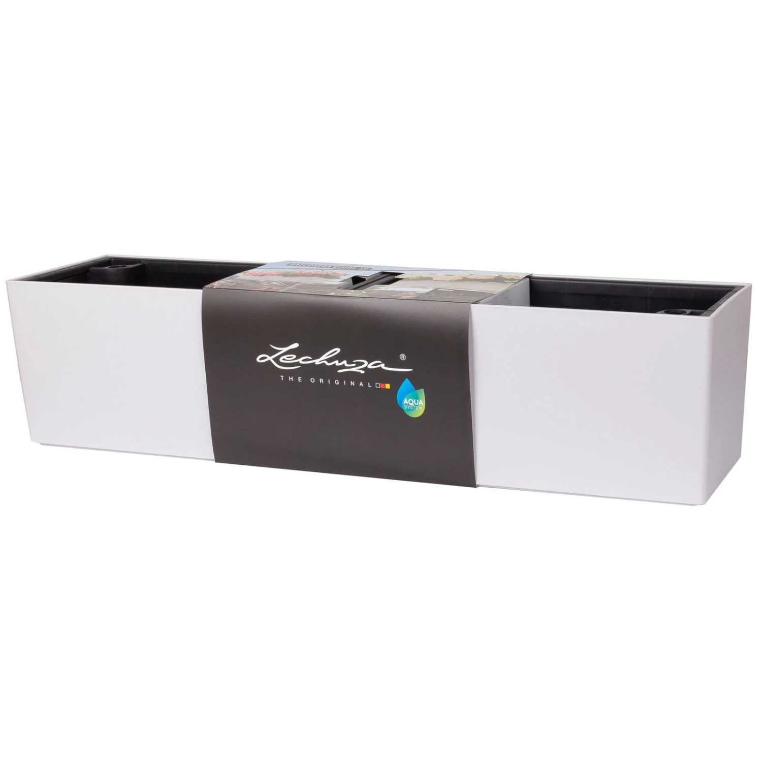 LECHUZA Balkonkasten 'Balconera Color 80', Lichtgrau, 80 X 19 X 19 Cm 1 LECHUZA Balkonkasten 'Balconera Color 80', Lichtgrau, 80 X 19 X 19 Cm