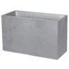 Pflanzkasten 'Basalt Hutch High', Betongrau, 99,5 X 39,5 X H 60 Cm