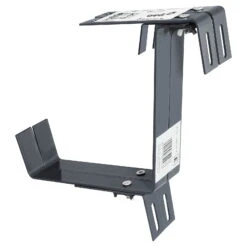 Blumenkastenhalter Aus Bandeisen, Terrakotta, 2-fach Verstellbar