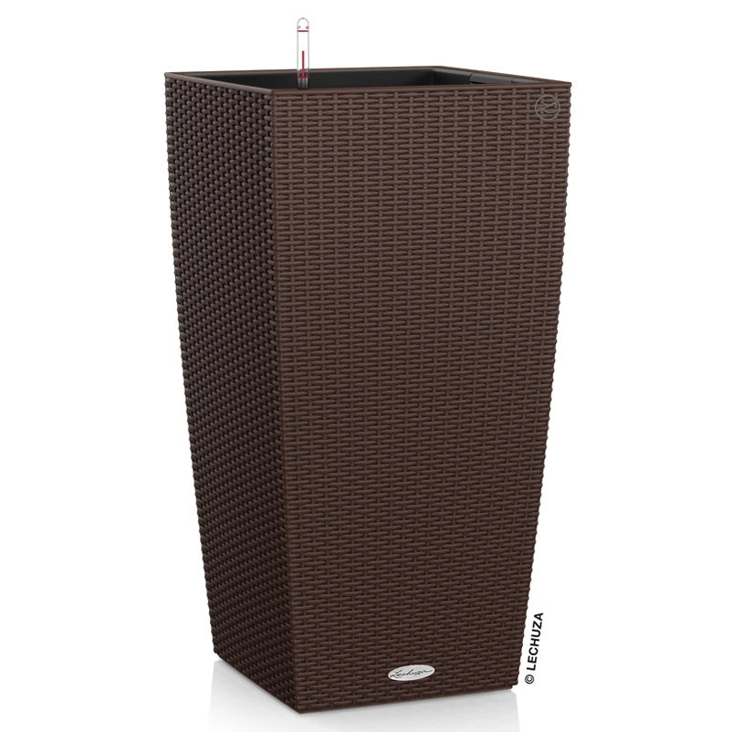 Lechuza Cubico Cottage 40, Mokka, All-in-One-Set 1 Lechuza Cubico Cottage 40, Mokka, All-in-One-Set