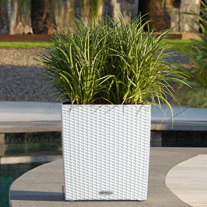 Lechuza Cube Cottage 40, Weiß, All-in-One-Set 1 Lechuza Cube Cottage 40, Weiß, All-in-One-Set