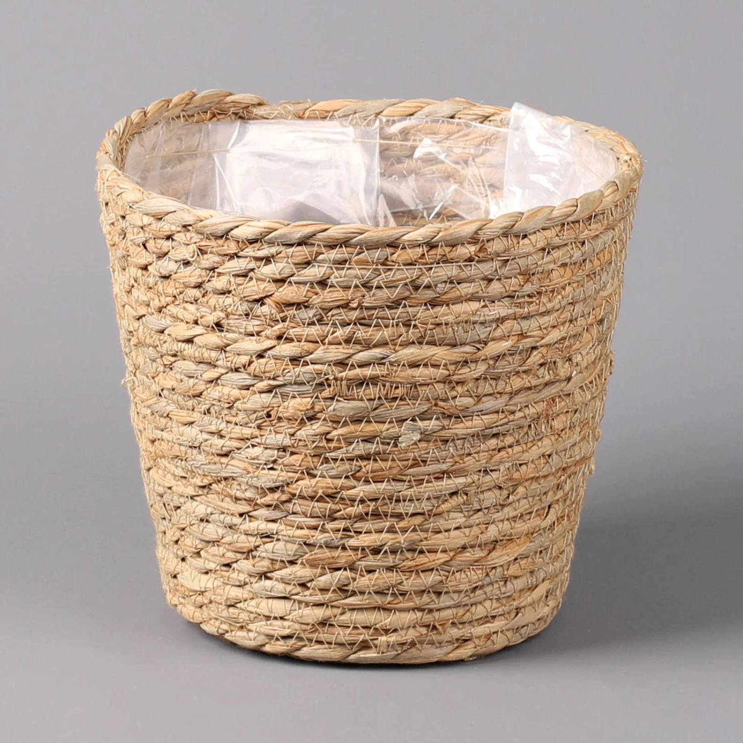 Seegraskorb 'Osaka' Mit Folieneinsatz, Natur, 21 Cm Ø, 2er-Set 1 Seegraskorb 'Osaka' Mit Folieneinsatz, Natur, 21 Cm Ø, 2er-Set