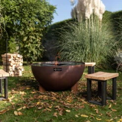 Holzhocker 'Convi', Ca. 44 X 32 X 43 Cm