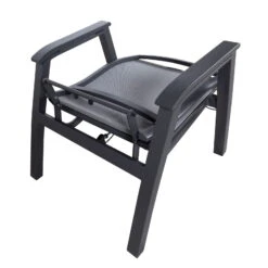 Loungesessel 'Paris', Grau/schwarz -Bio Pflanzen Verkauf 3910302694 Loungesessel Paris inkl Auflage 1 118561