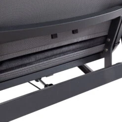 Loungesessel 'Paris', Grau/schwarz -Bio Pflanzen Verkauf 3910302694 Loungesessel Paris inkl Auflage 24 118562