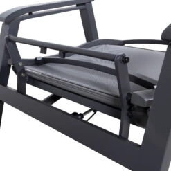 Loungesessel 'Paris', Grau/schwarz -Bio Pflanzen Verkauf 3910302694 Loungesessel Paris inkl Auflage 2 118560